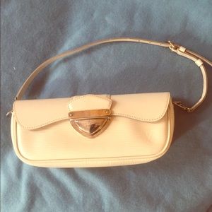 Cream LV Epi Pouchette